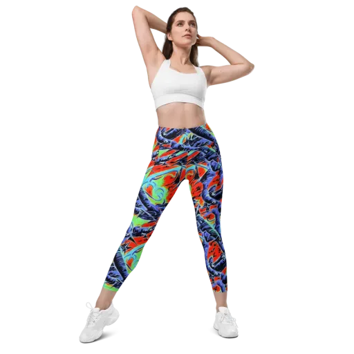 The Electric Wild on a Leggings with Pockets
