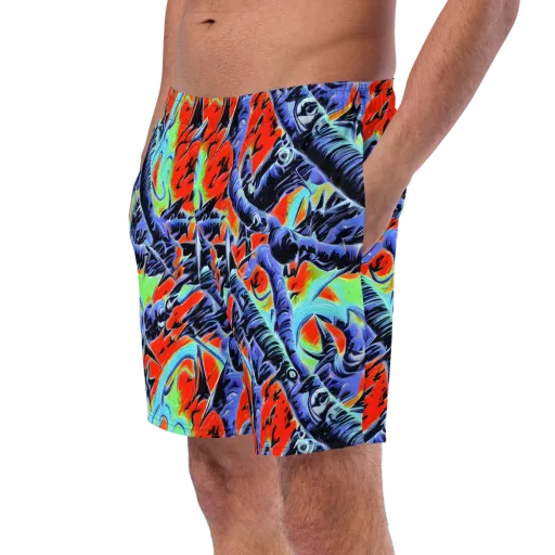 The Electric Wild on a Swim Trunks