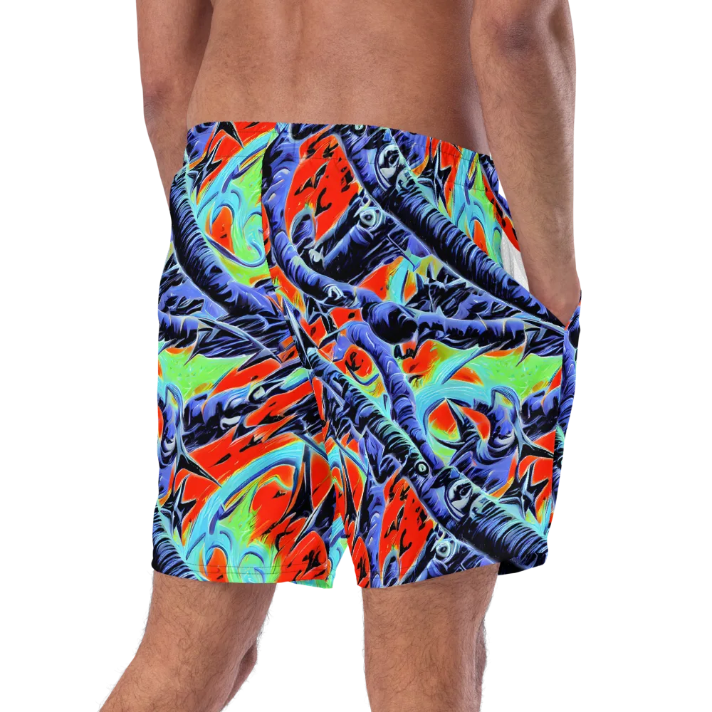 The Electric Wild on Swim Trunks — Right Back