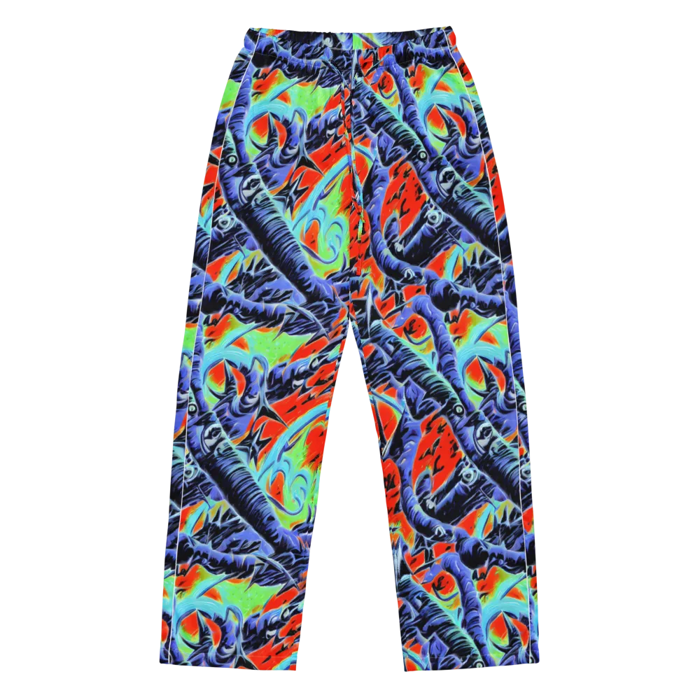 The Electric Wild on Women's Pajama Pants — Front