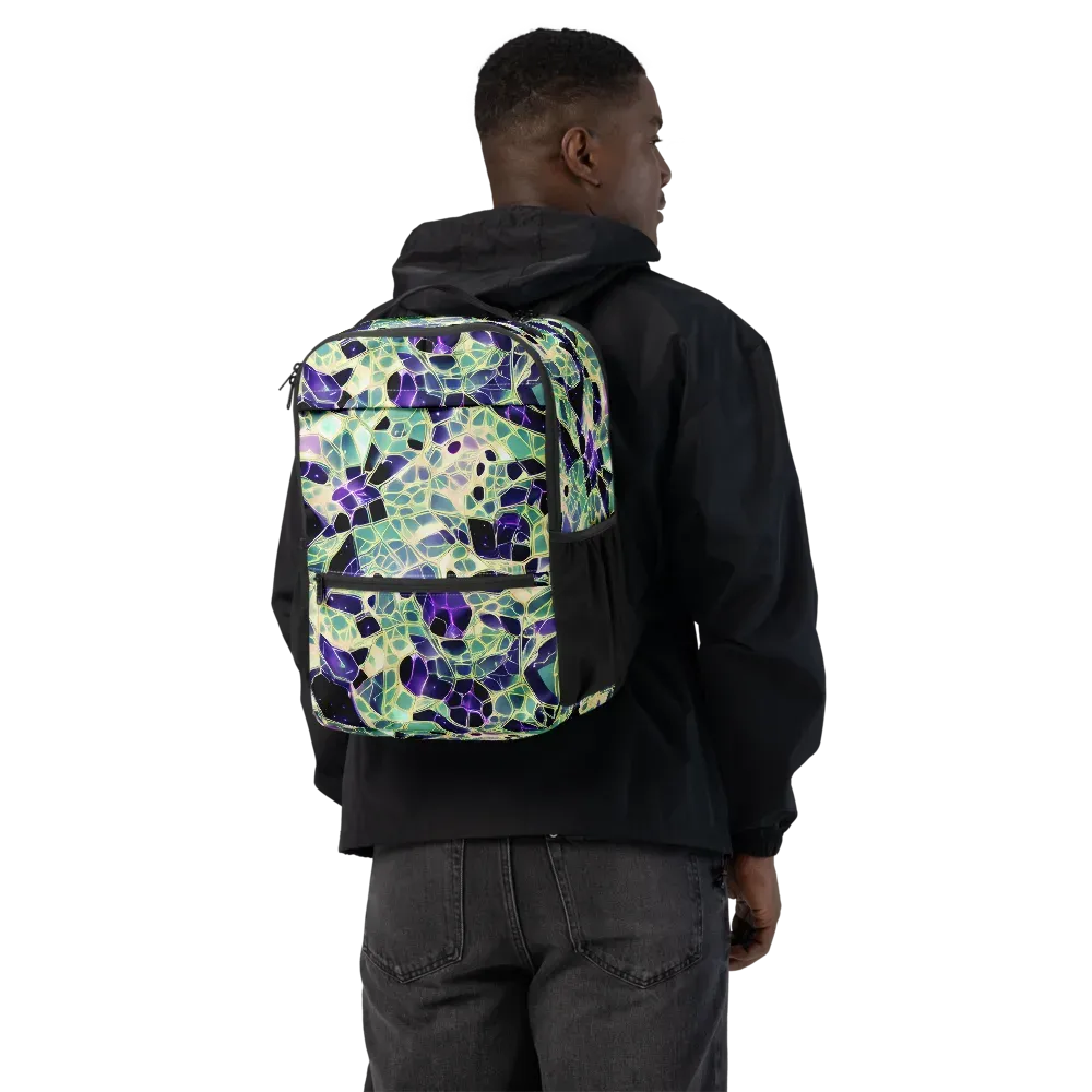 Midnight Membrane on Utility Backpack — Back