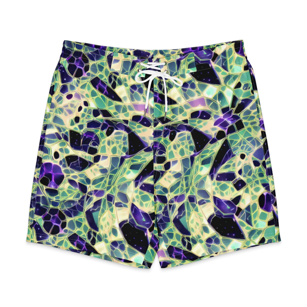 Midnight Membrane on Men's Board Shorts — Front