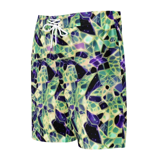 Midnight Membrane on a Men's Board Shorts