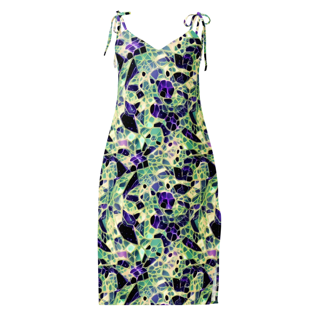 Midnight Membrane on Slip Dress — Front