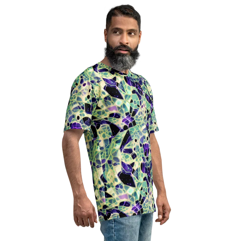 Midnight Membrane on Men's Crew Neck T-Shirt — Right