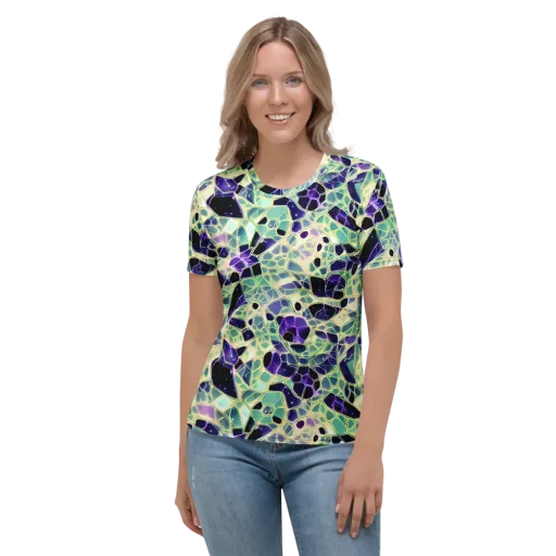 Midnight Membrane on a Women's Crew Neck T-Shirt