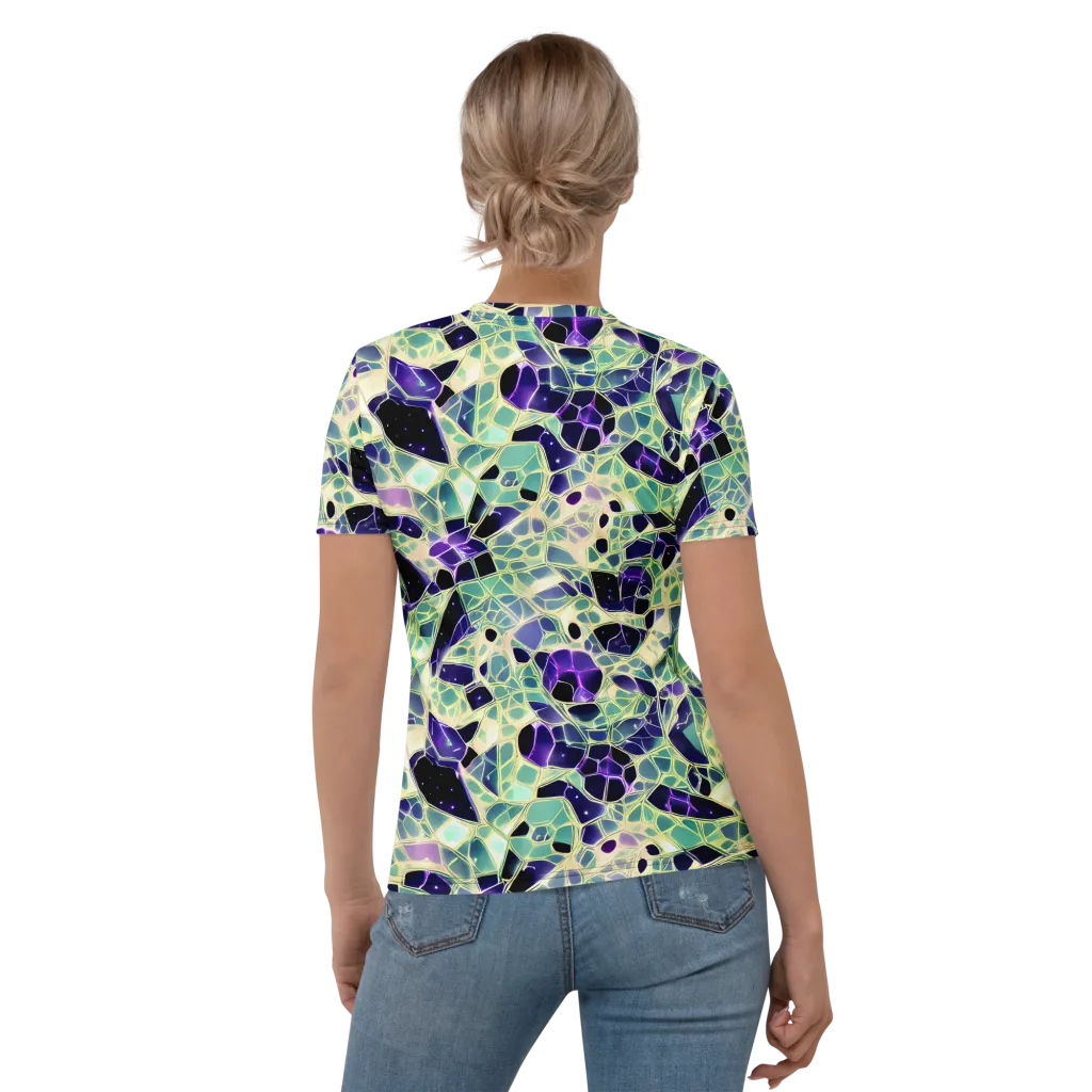 Midnight Membrane on Women's Crew Neck T-Shirt — Back