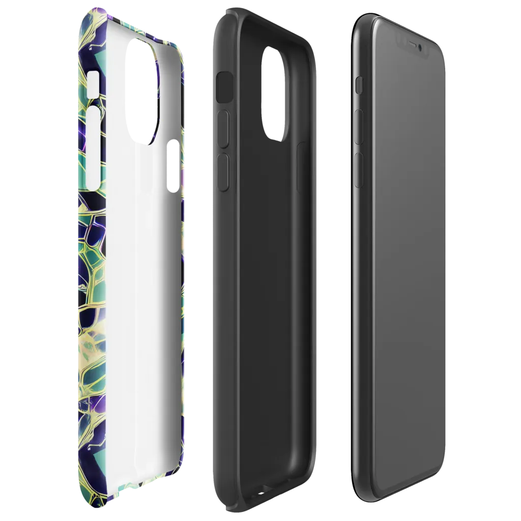 Midnight Membrane on Tough Case for iPhone® — Right