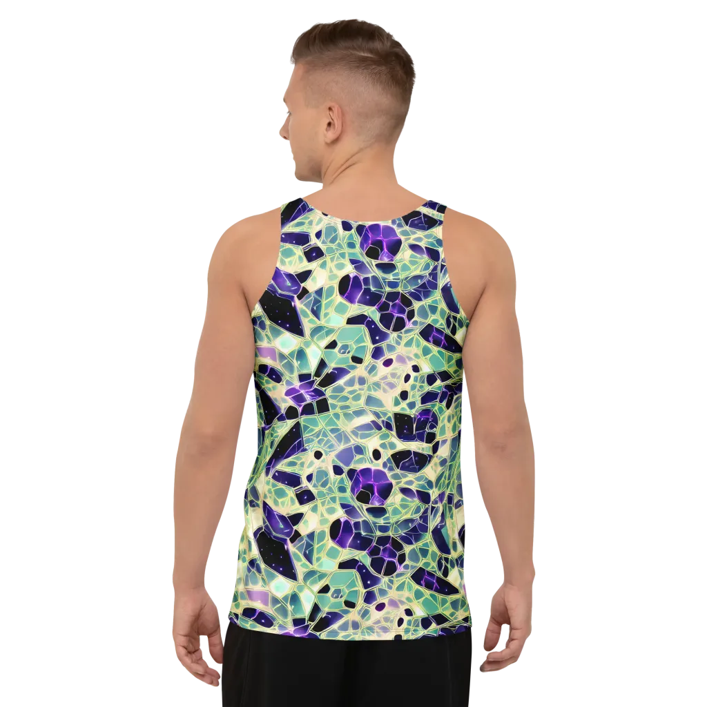 Midnight Membrane on Men's Tank Top — Back