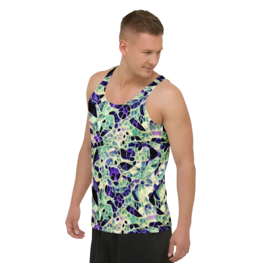 Midnight Membrane on a Men's Tank Top