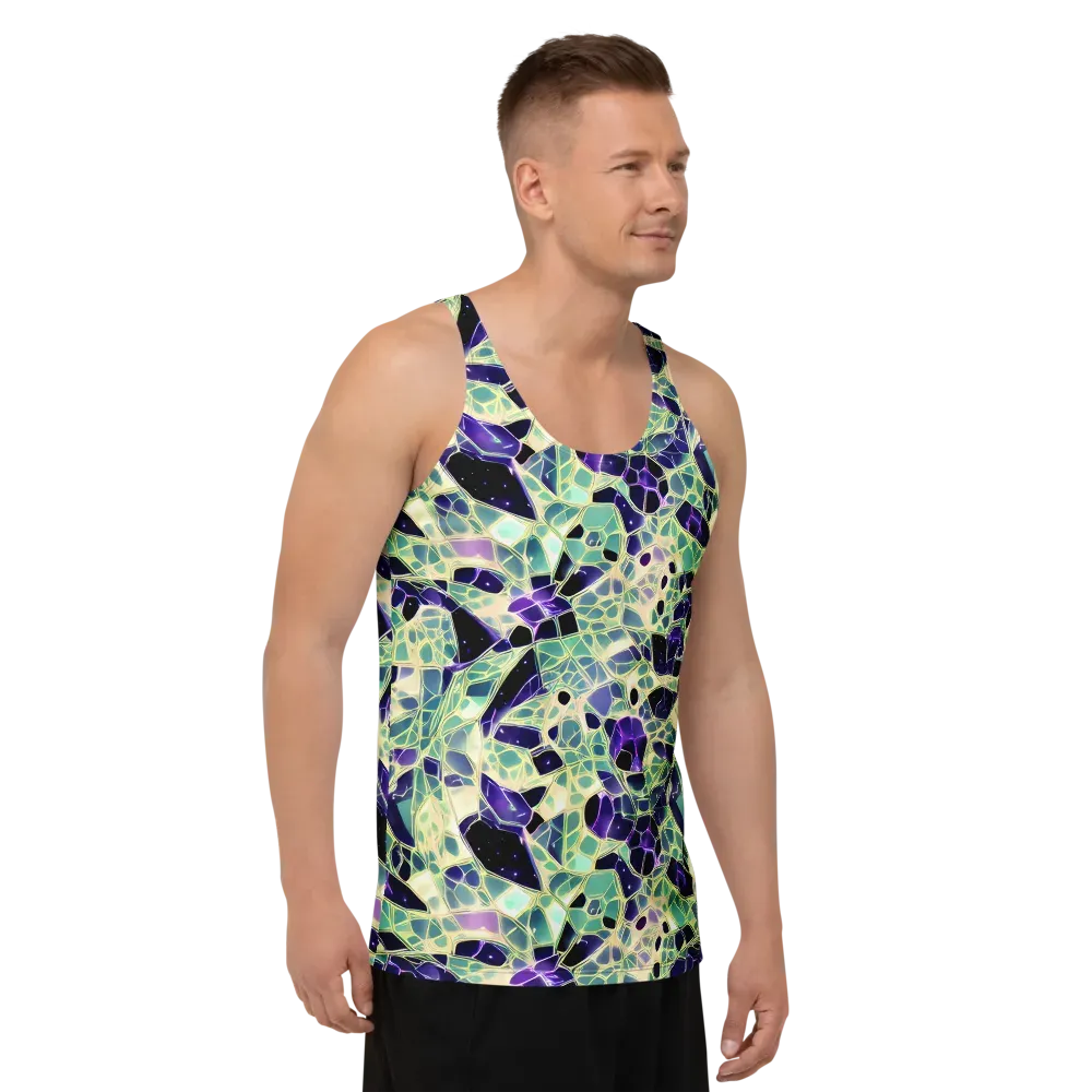 Midnight Membrane on Men's Tank Top — Right Front