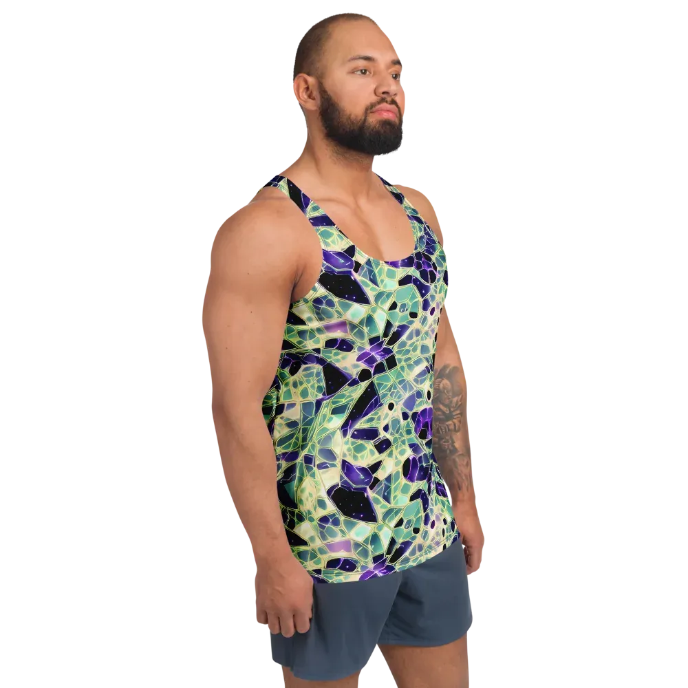 Midnight Membrane on Men's Tank Top — Right Front