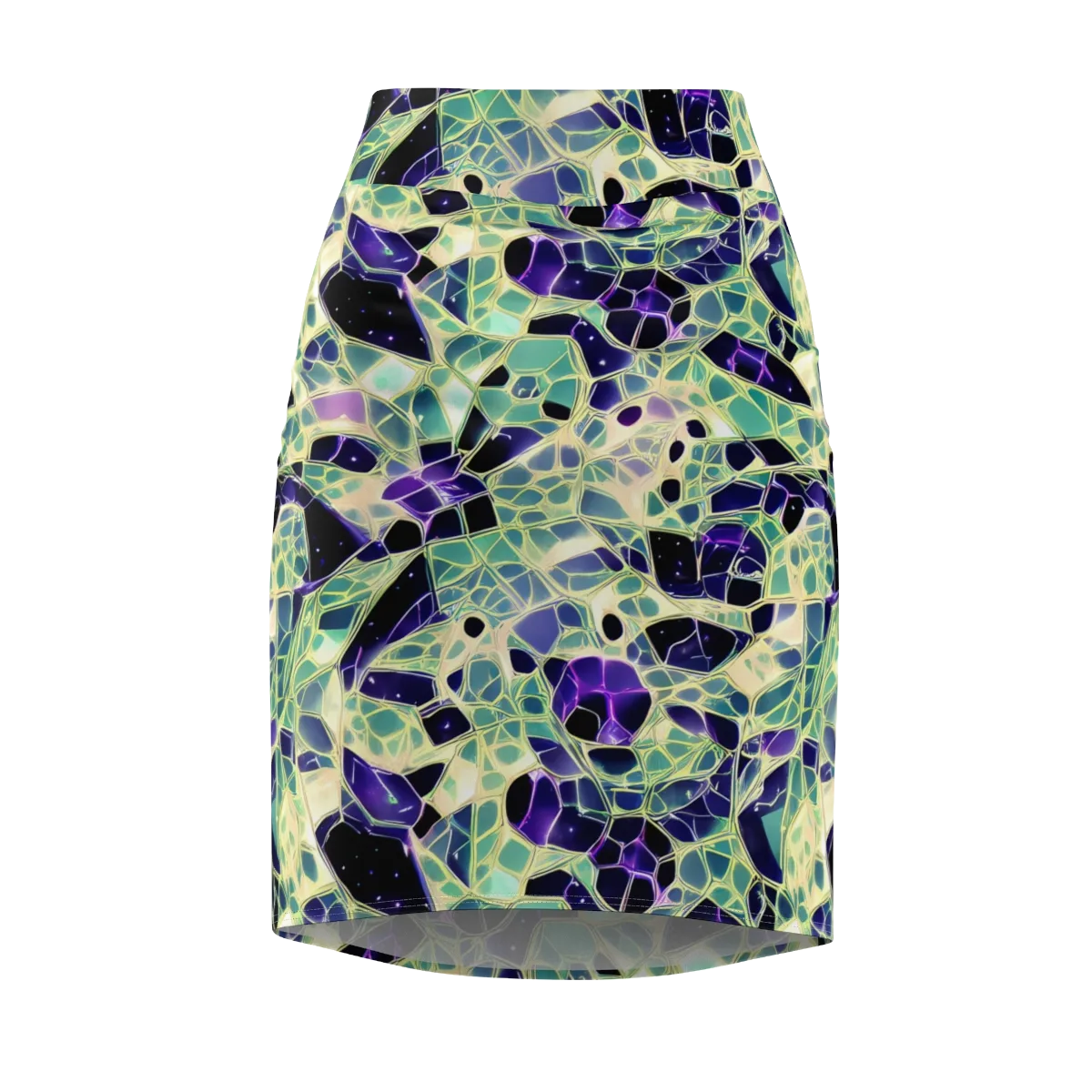 Midnight Membrane on Pencil Skirt — Front