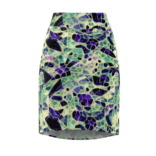Midnight Membrane on a Pencil Skirt
