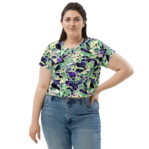 Midnight Membrane on a Crop Tee