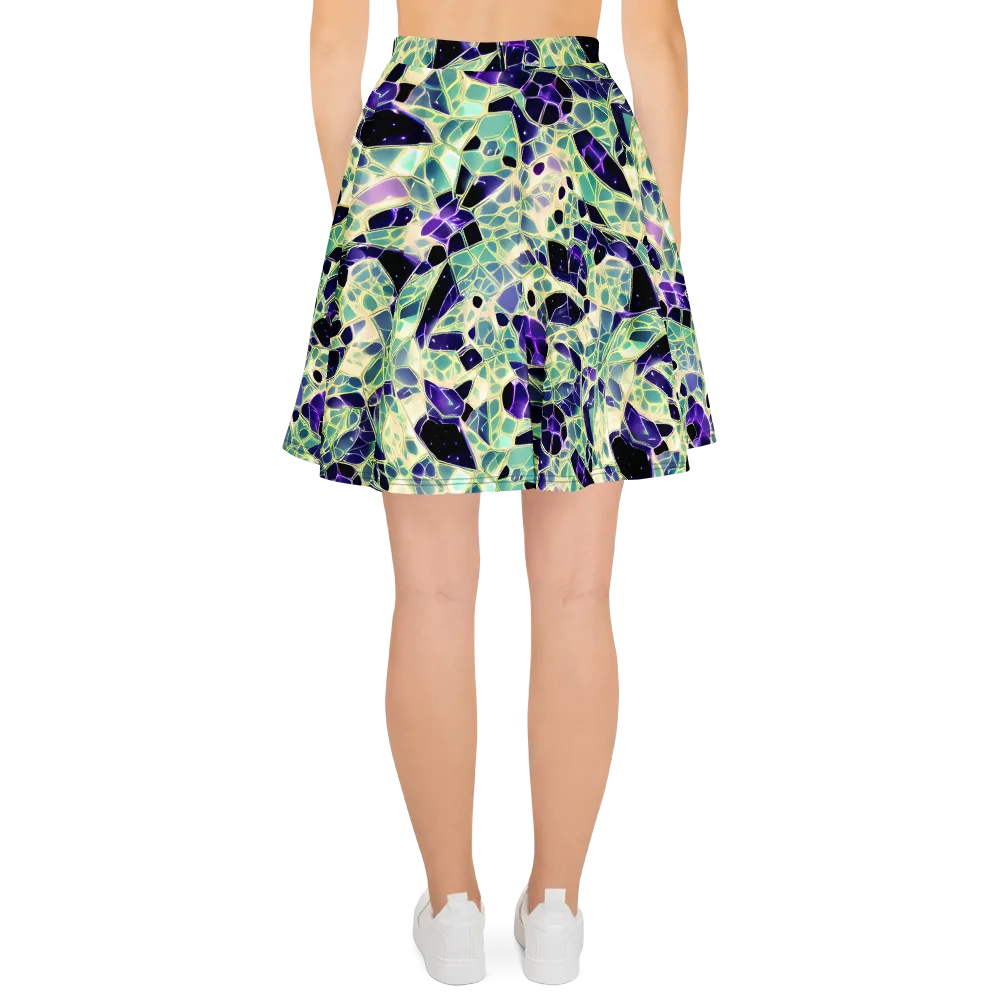 Midnight Membrane on Skater Skirt — Back