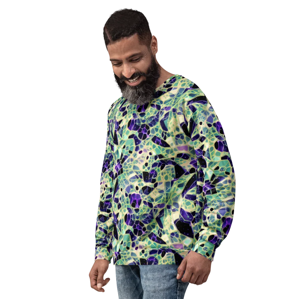 Midnight Membrane on Sweatshirt — Left Front