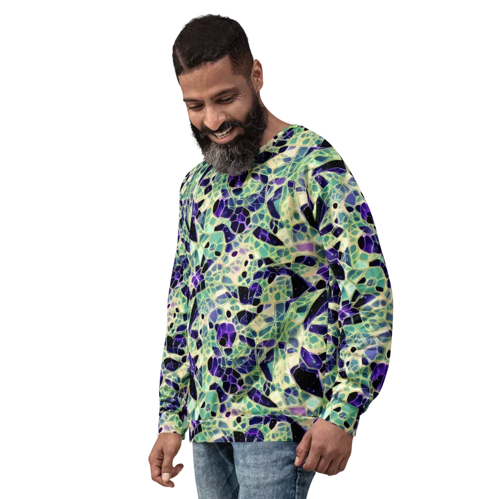 Midnight Membrane on Sweatshirt — Left Front