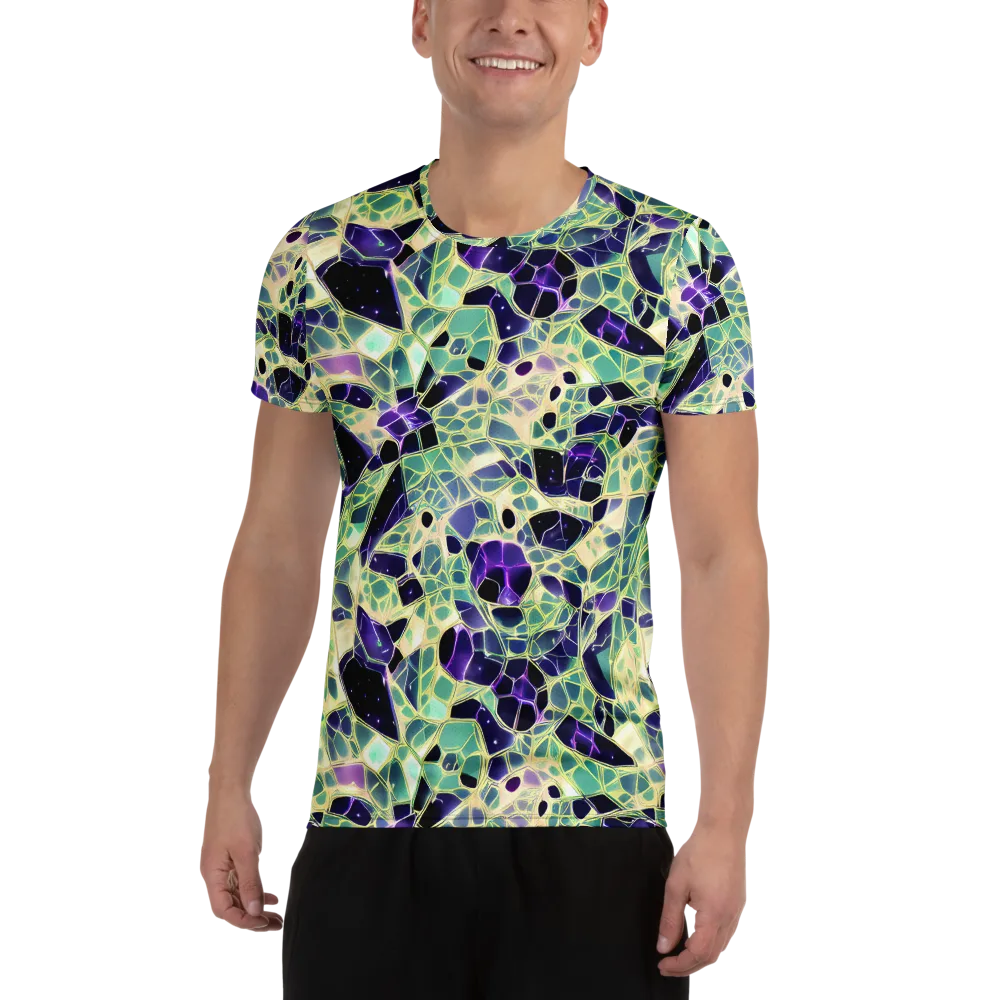 Midnight Membrane on Men's Athletic T-Shirt — Front