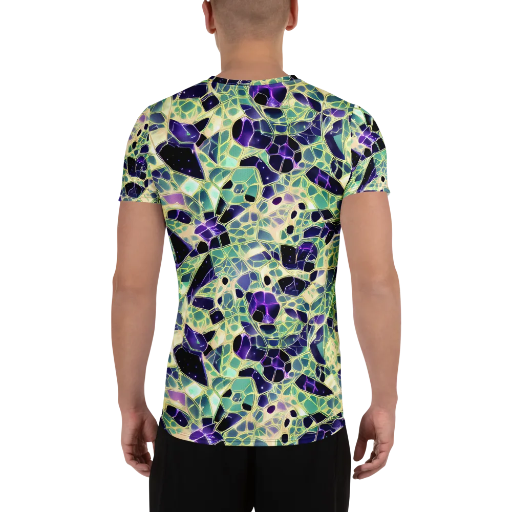 Midnight Membrane on Men's Athletic T-Shirt — Back