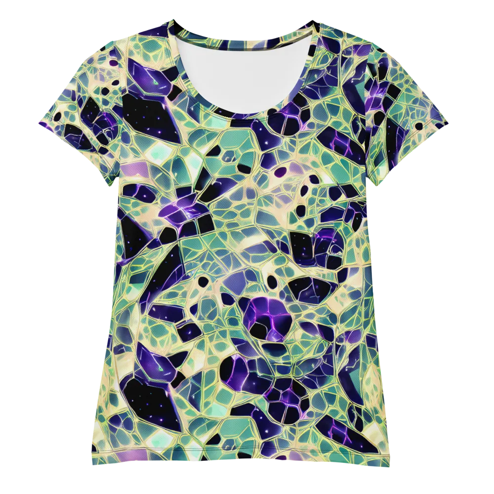 Midnight Membrane on Women's Athletic T-Shirt — Front