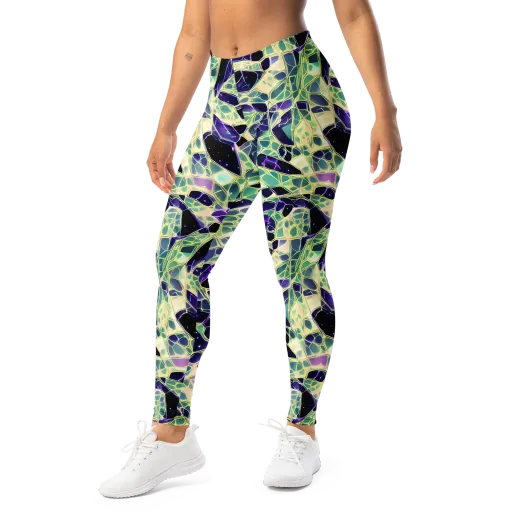 Midnight Membrane on a Leggings