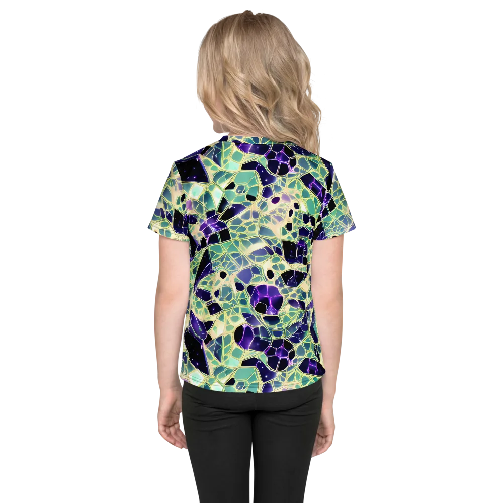 Midnight Membrane on Kids Crew Neck T-Shirt — Back
