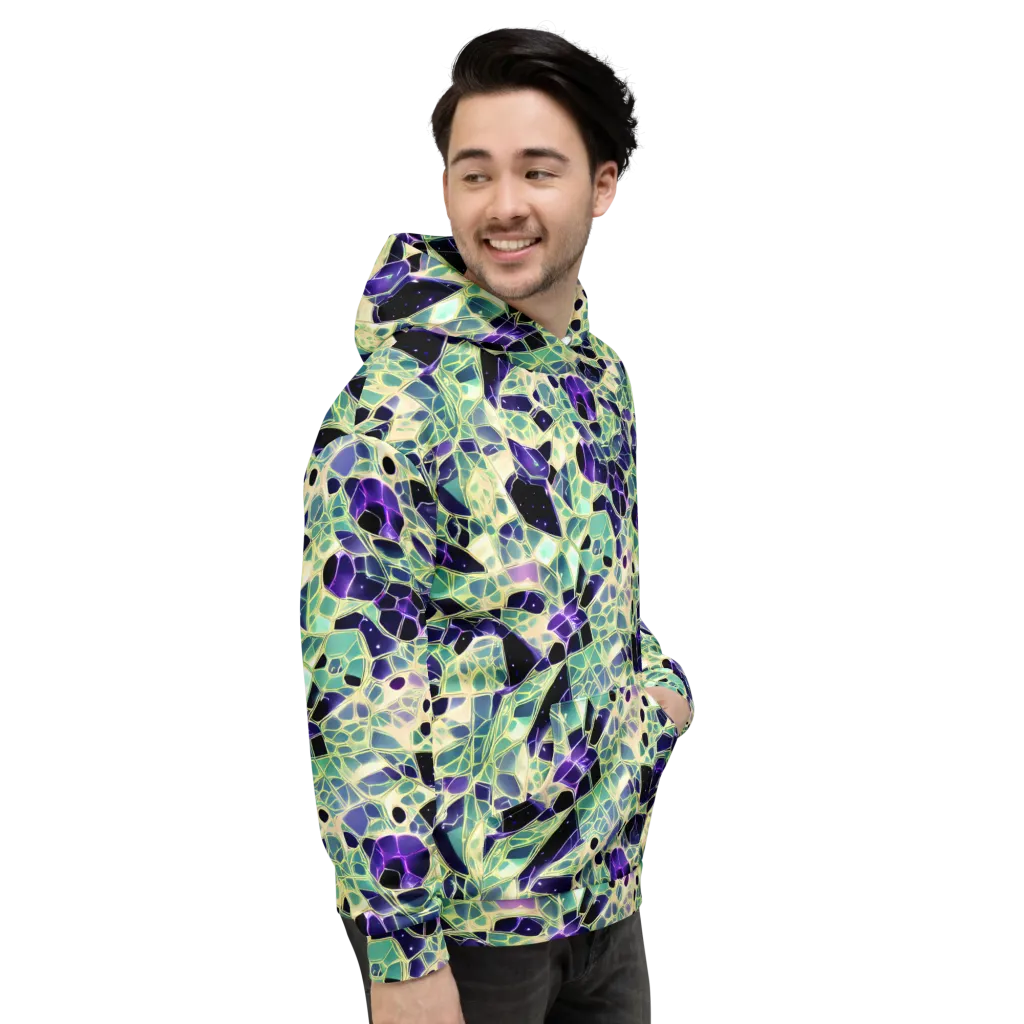 Midnight Membrane on Hoodie — Right