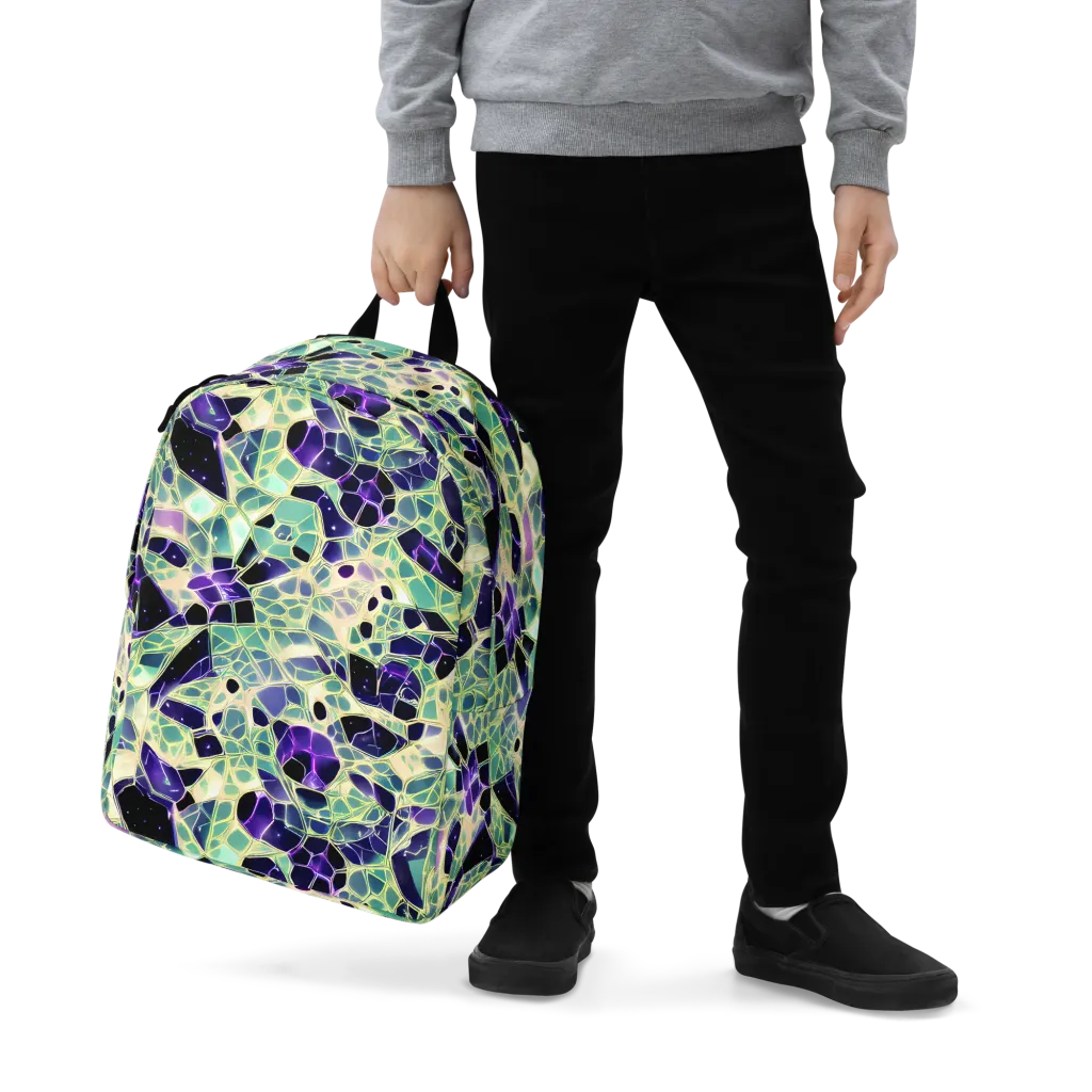 Midnight Membrane on Minimalist Backpack — Zoomed-in