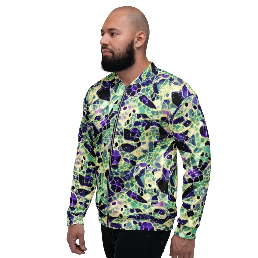 Midnight Membrane on Bomber Jacket — Left
