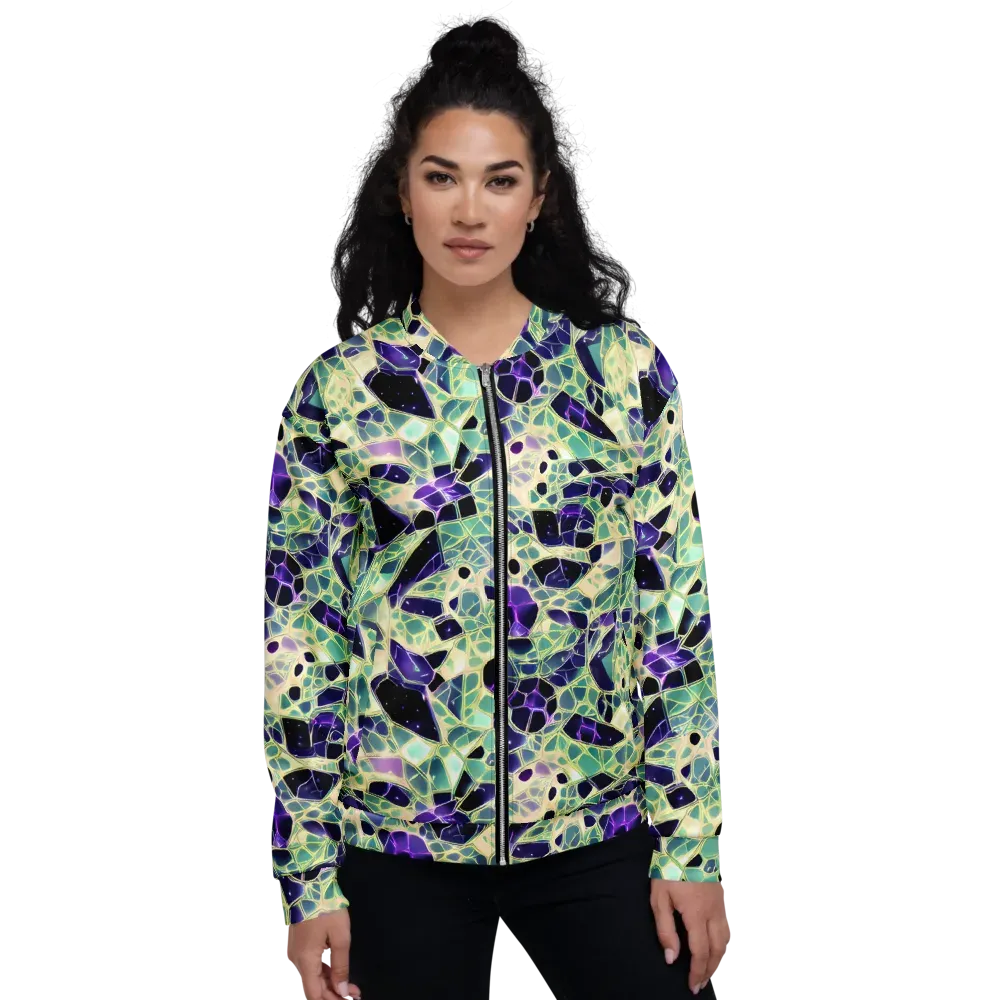 Midnight Membrane on Bomber Jacket — Front