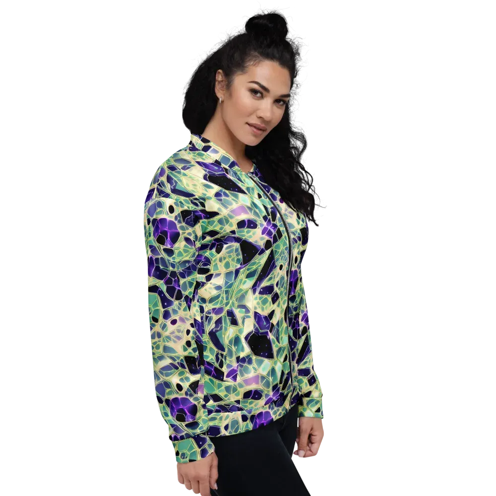 Midnight Membrane on Bomber Jacket — Right
