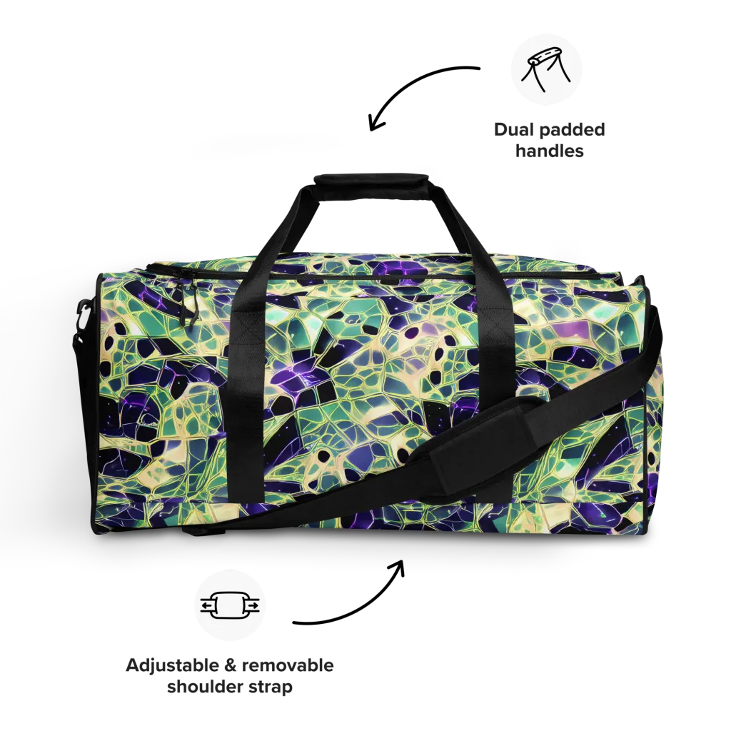 Midnight Membrane on Duffle Bag — Front