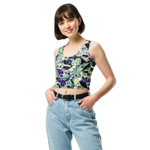 Midnight Membrane on a Crop Top