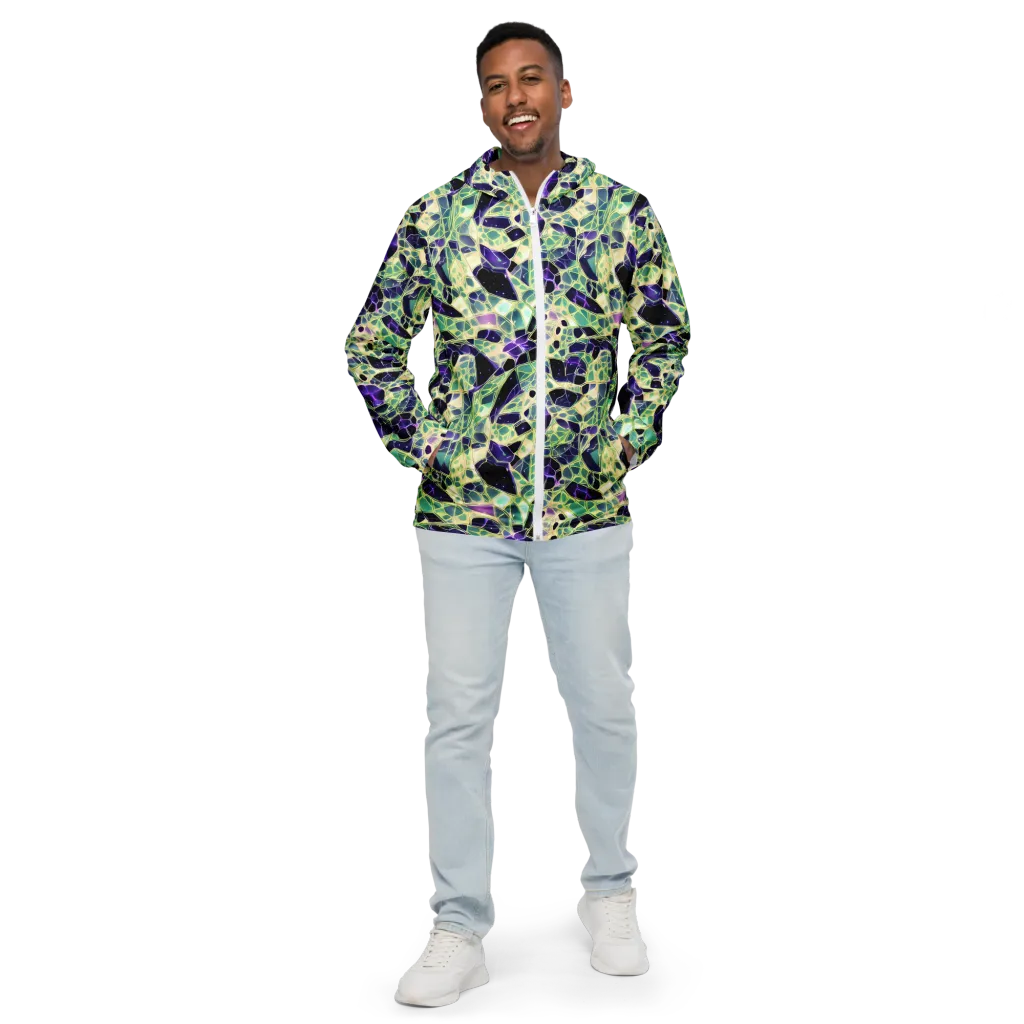 Midnight Membrane on Men's Windbreaker — Front