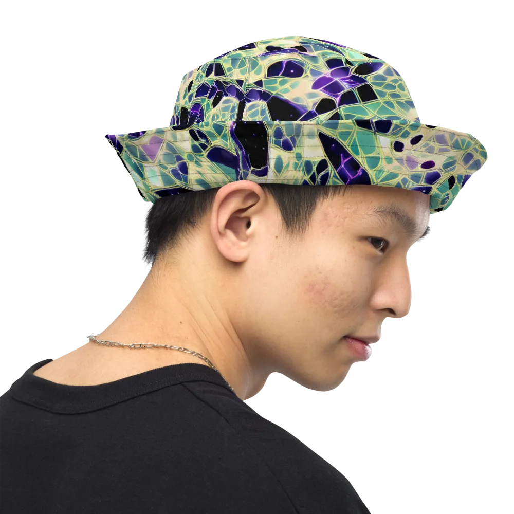 Midnight Membrane on Reversible Bucket Hat — Right Outside