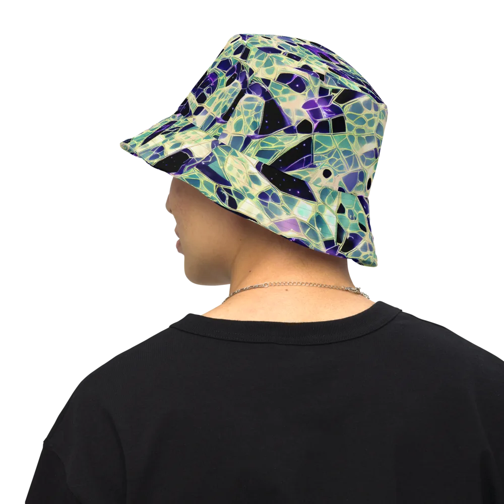 Midnight Membrane on Reversible Bucket Hat — Back Inside