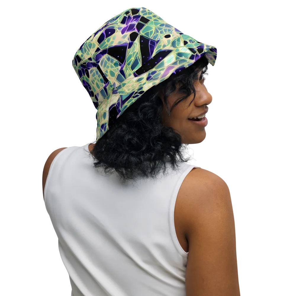 Midnight Membrane on Reversible Bucket Hat — Right Outside