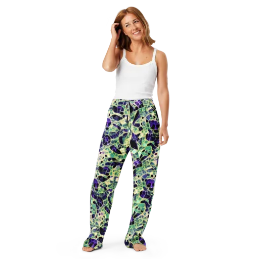 Midnight Membrane on a Women's Pajama Pants