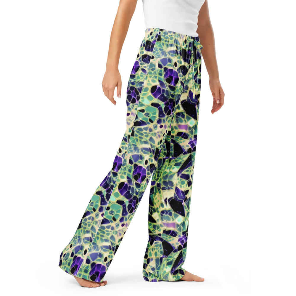 Midnight Membrane on Women's Pajama Pants — Right Front