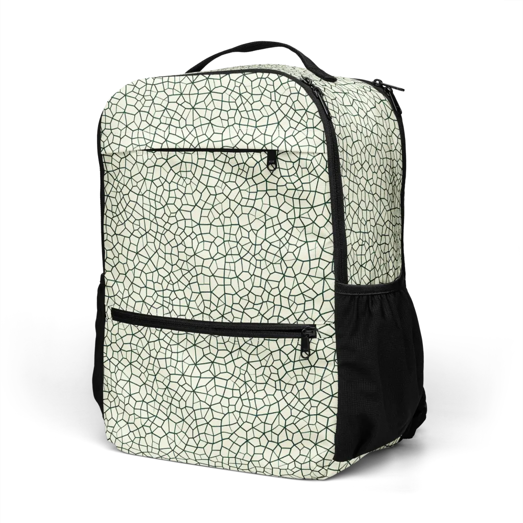 Verdant Fissure on Utility Backpack — Left Front