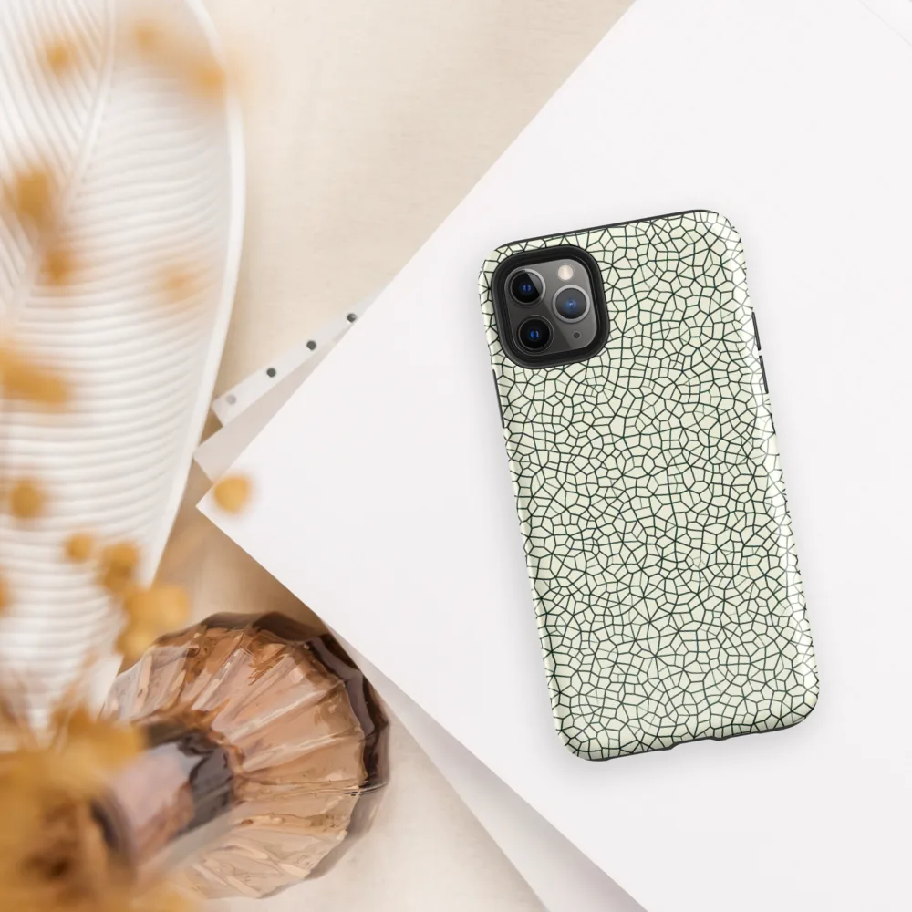 Verdant Fissure on Tough Case for iPhone® — Front