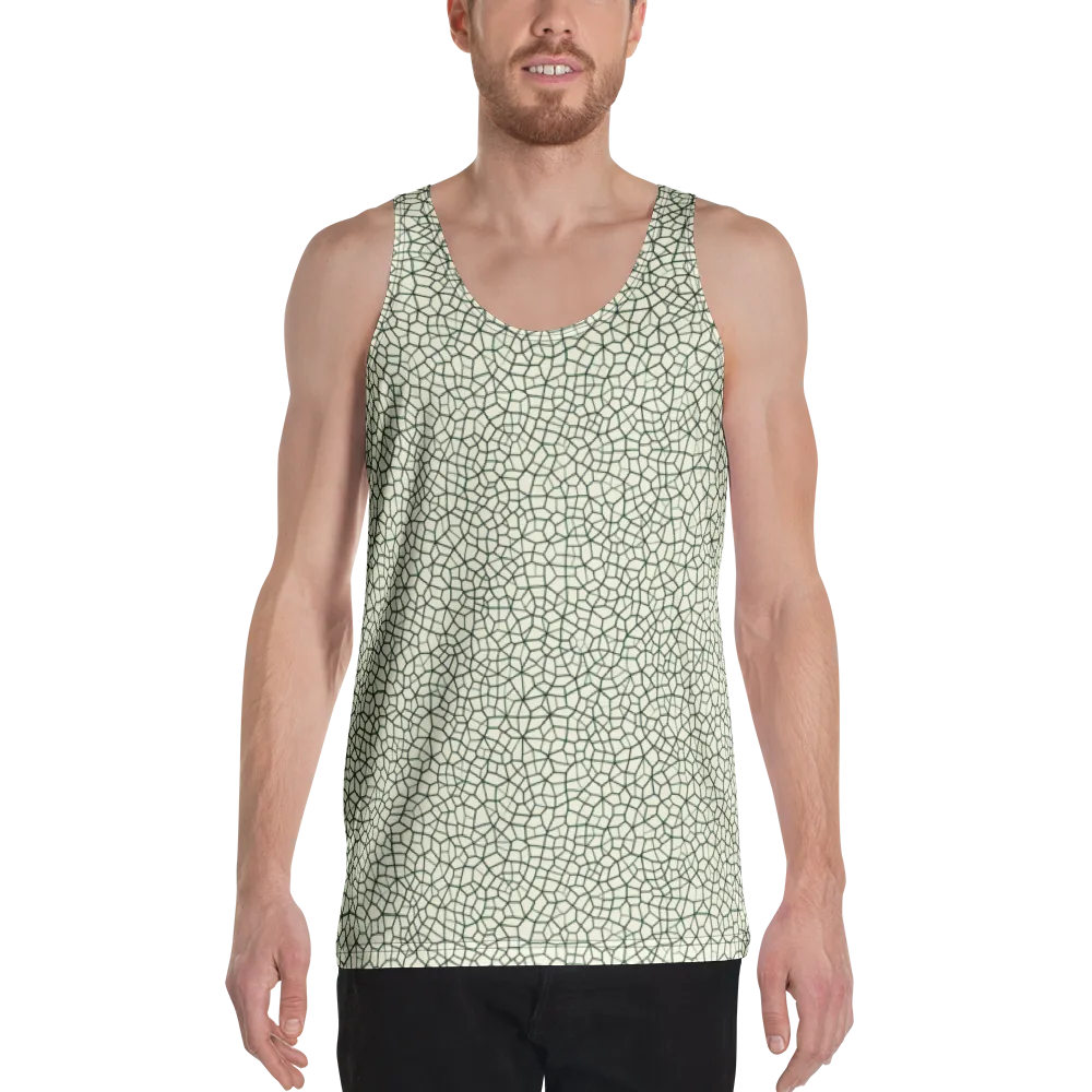 Verdant Fissure on Men's Tank Top — Front