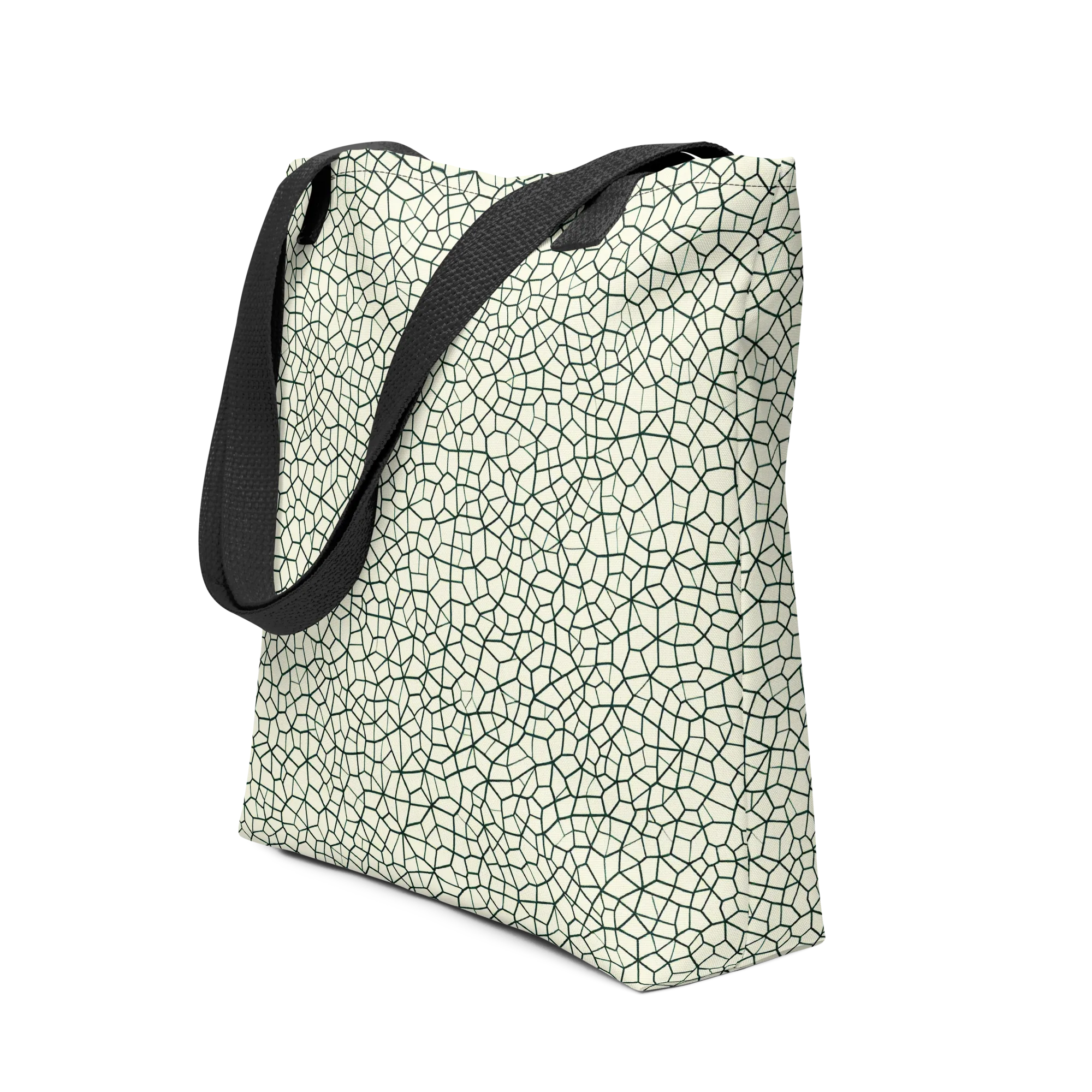 Verdant Fissure on Tote Bag — Front