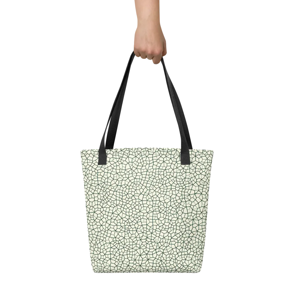 Verdant Fissure on Tote Bag — Front