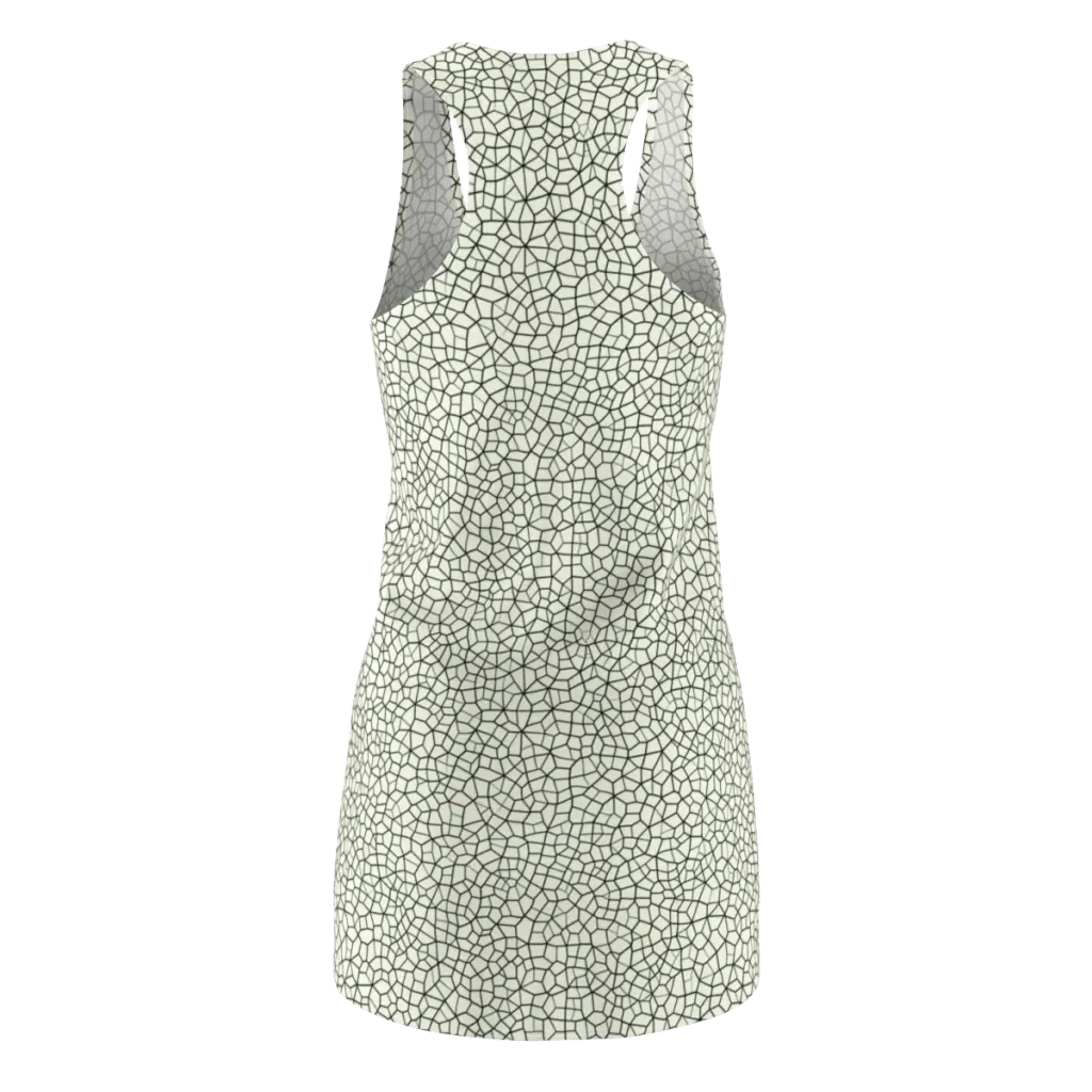 Verdant Fissure on Racerback Dress — Back