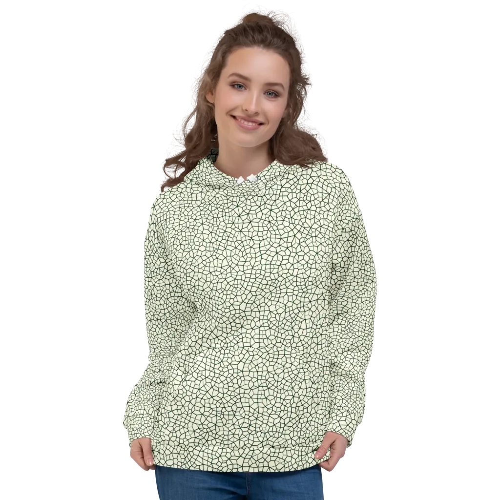 Verdant Fissure on Hoodie — Front