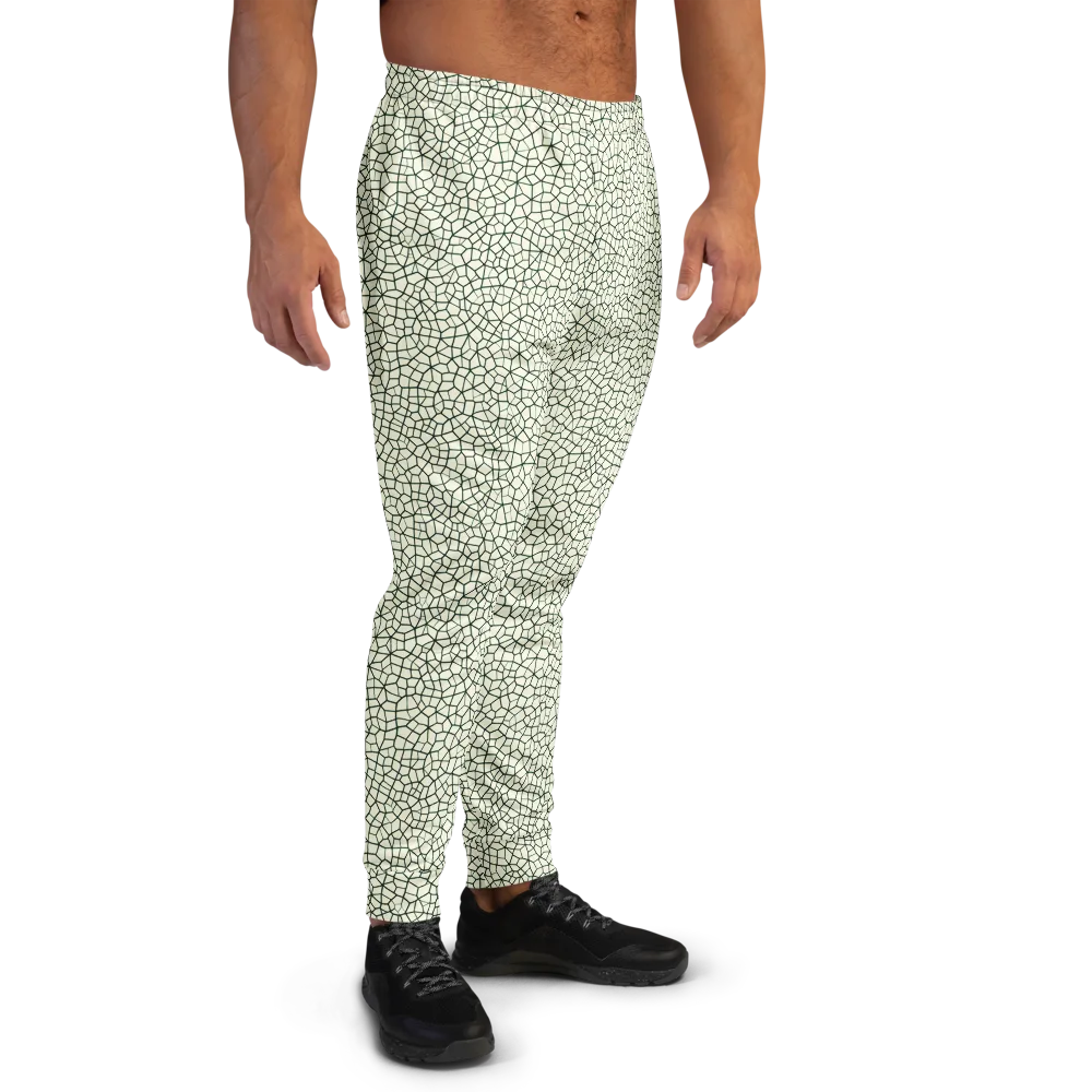 Verdant Fissure on Men's Joggers — Right