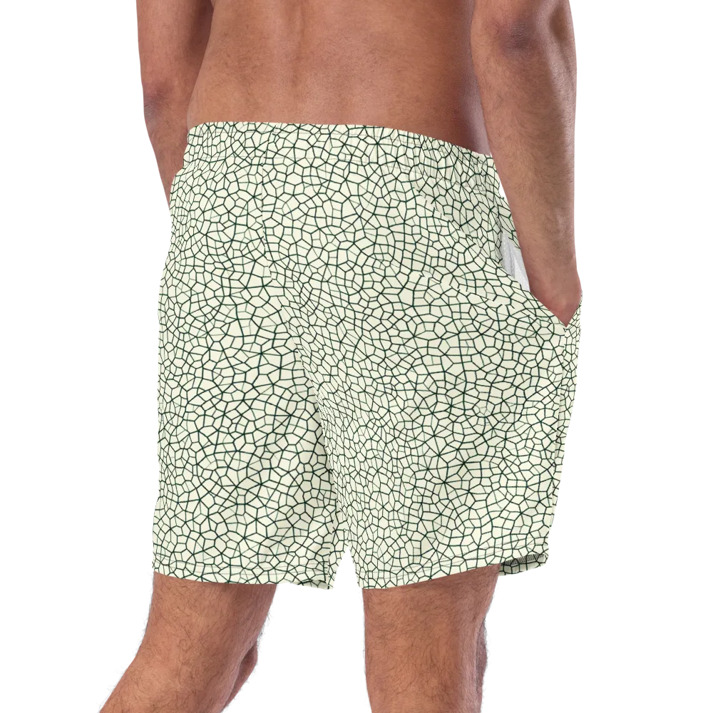 Verdant Fissure on Swim Trunks — Right Back