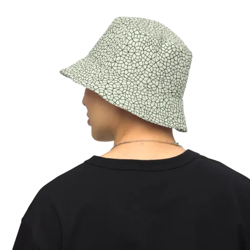 Verdant Fissure on a Reversible Bucket Hat